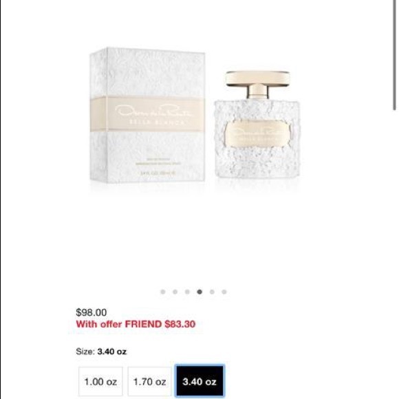 ⚡️OSCAR DE LA RENTA ❣️BELLA BLANCA 3.4oz💥 - Picture 4 of 4